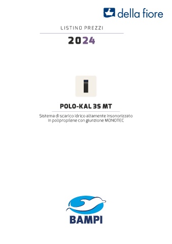 BAMPI - Listino Polo-Kal 3S MT 2024